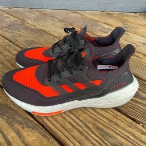 Men’s Adidas Ultraboost - Size 10 - Red/Black